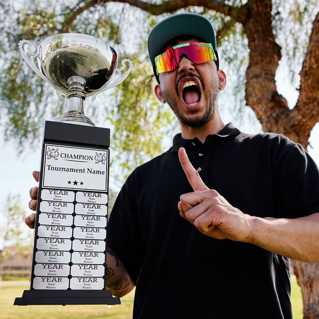 TrophySmack 22" Golf Grand Champion Perpetual Tower Trophy