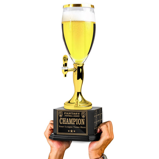 TrophySmack 22" Spout Cup Square Base Trophy