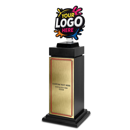 TrophySmack 22" Ultimate Custom Logo Tower Trophy