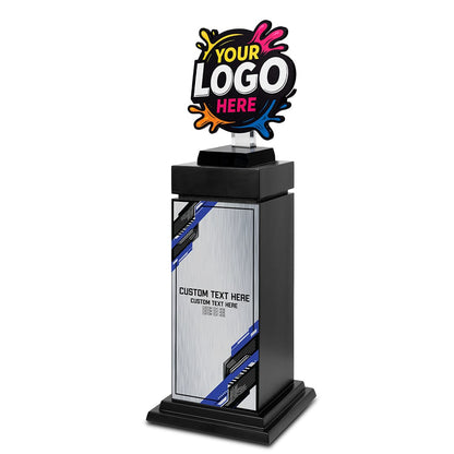 TrophySmack 22" Ultimate Custom Logo Tower Trophy