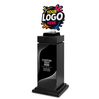 TrophySmack 22" Ultimate Custom Logo Tower Trophy