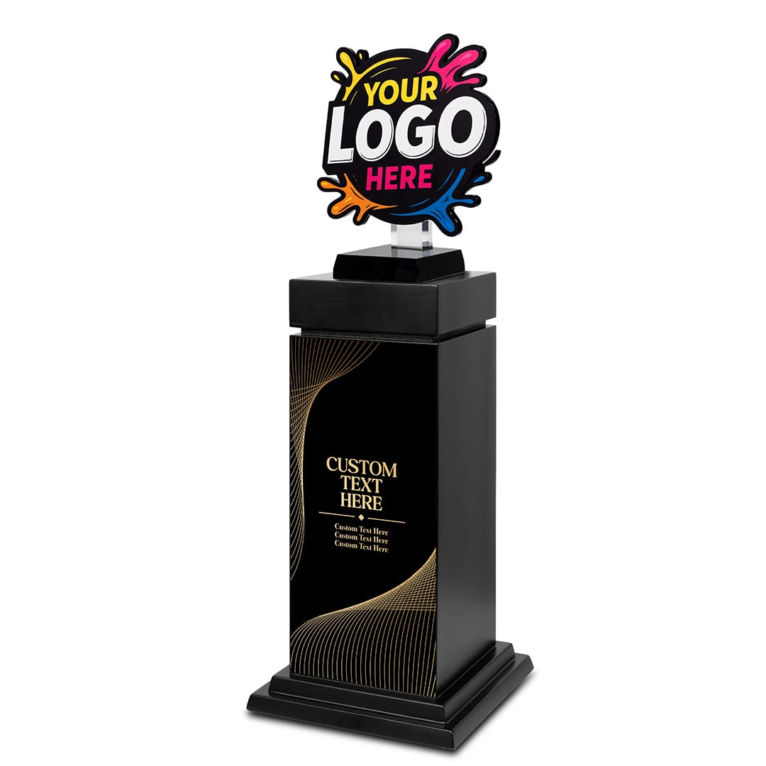 TrophySmack 22" Ultimate Custom Logo Tower Trophy