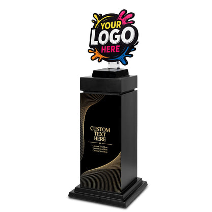 TrophySmack 22" Ultimate Custom Logo Tower Trophy