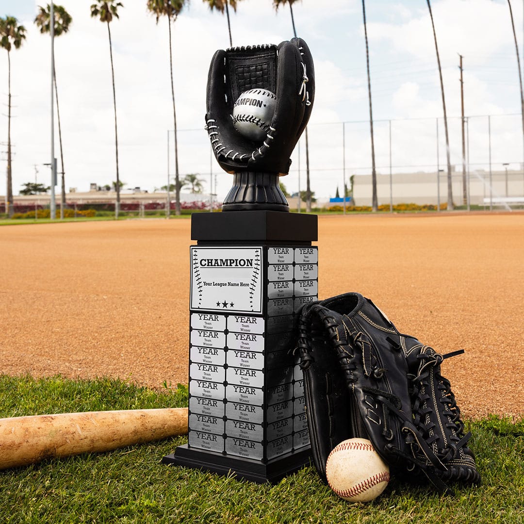 TrophySmack 24" Baseball Perpetual Tower Trophy
