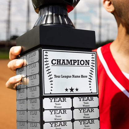 TrophySmack 24" Baseball Perpetual Tower Trophy