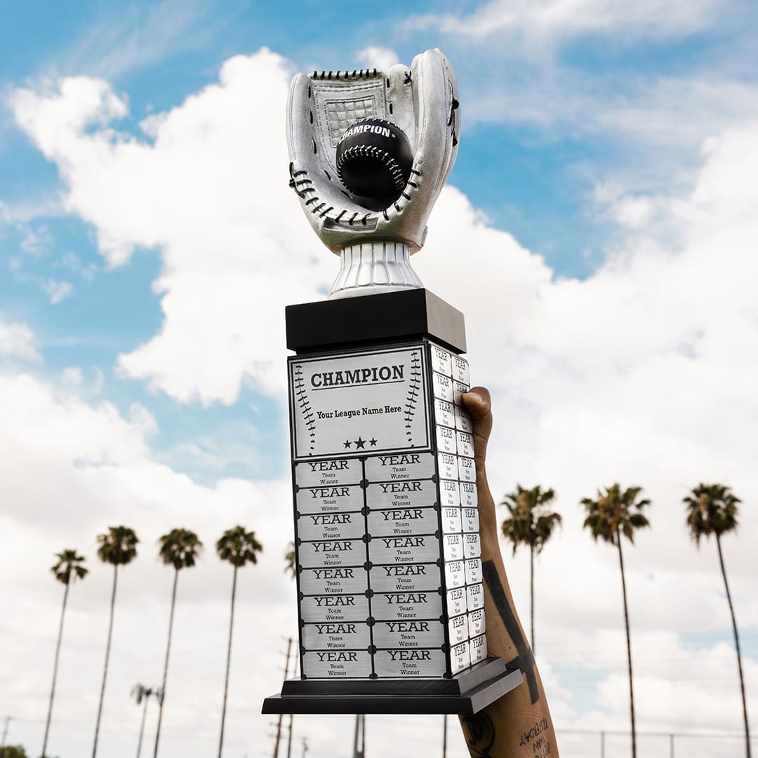 TrophySmack 24" Baseball Perpetual Tower Trophy