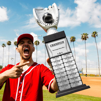 TrophySmack 24" Baseball Perpetual Tower Trophy