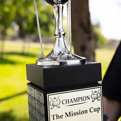 TrophySmack 24" Golf Cup Perpetual Tower Trophy