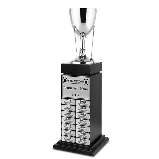 TrophySmack 24" Golf Cup Perpetual Tower Trophy