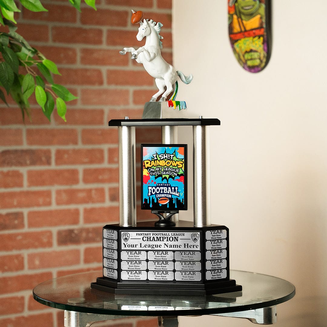 TrophySmack 26"-36" Unismack, the Unicorn Fantasy Football Trophy