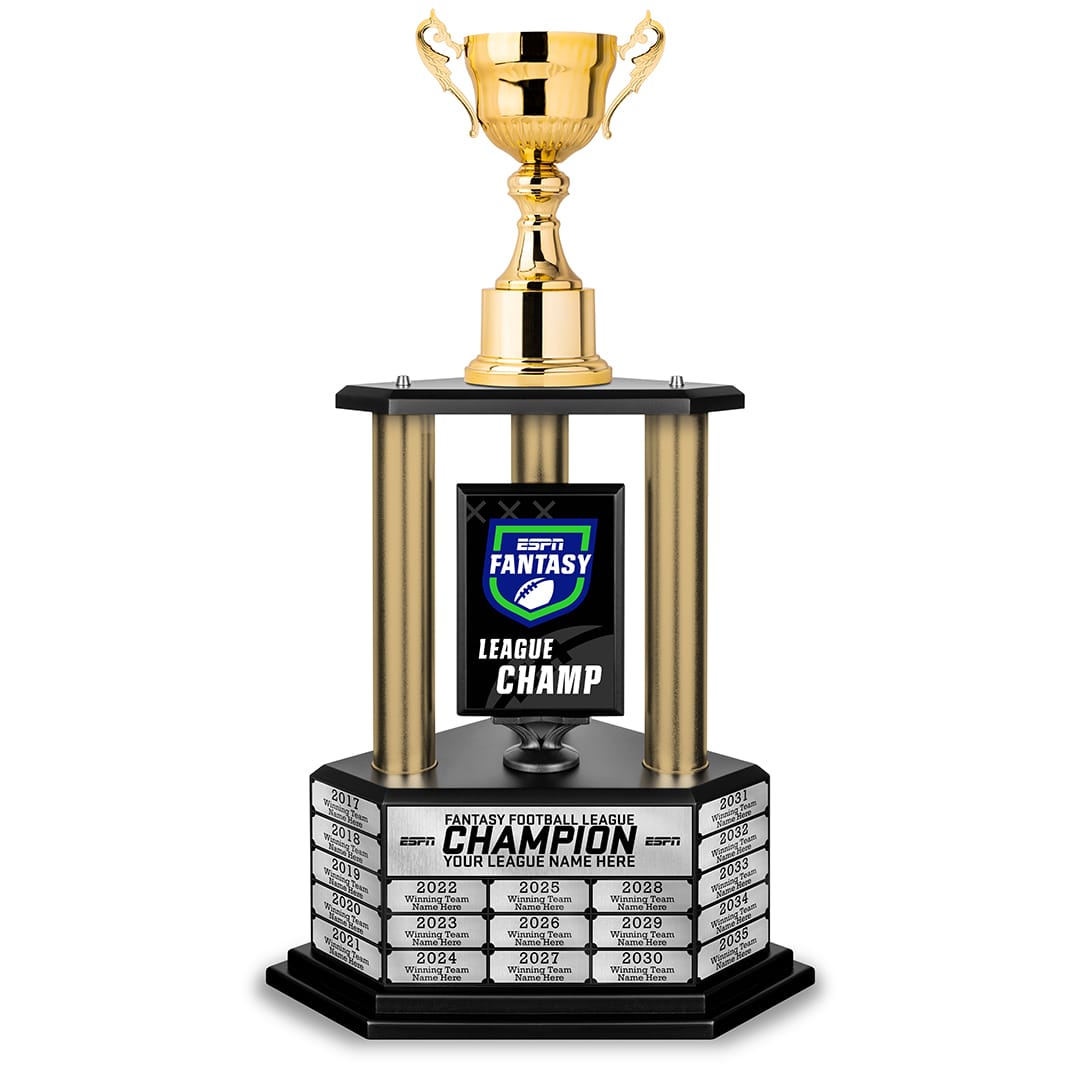 TrophySmack 26" Perpetual ESPN Fantasy Football Trophy