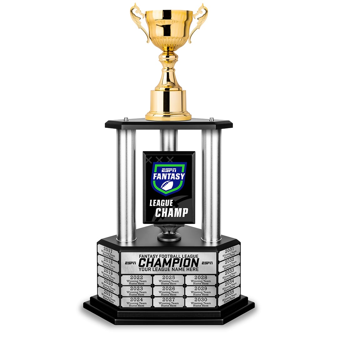 TrophySmack 26" Perpetual ESPN Fantasy Football Trophy