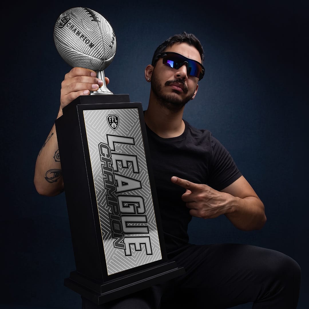 TrophySmack 27" Custom Fantasy Football Trophy Tower