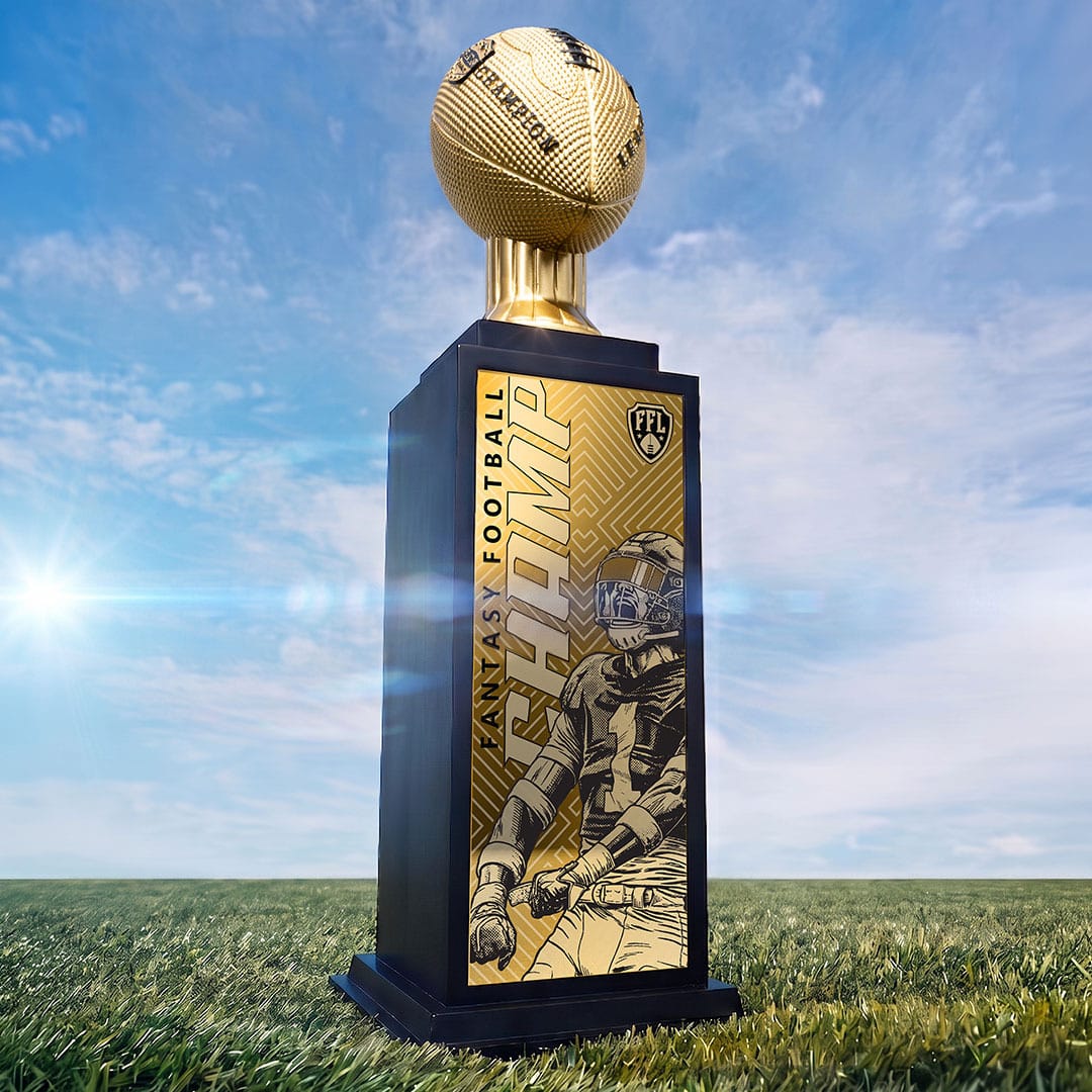 TrophySmack 27" Custom Fantasy Football Trophy Tower