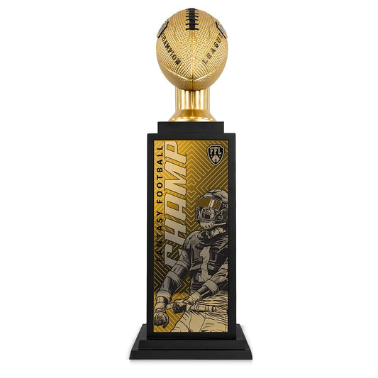TrophySmack 27" Custom Fantasy Football Trophy Tower