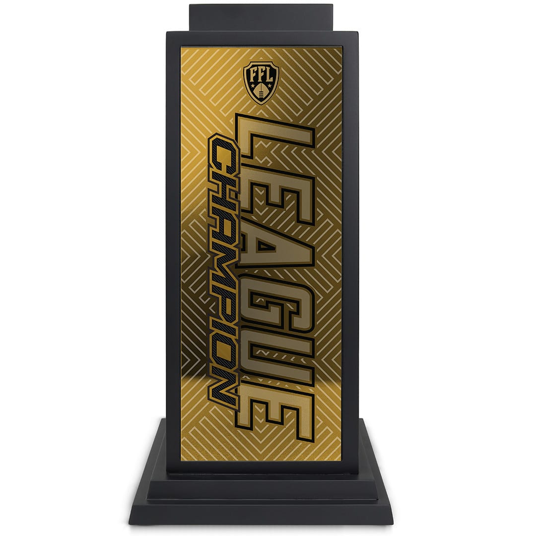 TrophySmack 27" Perpetual Fantasy Football Trophy Tower
