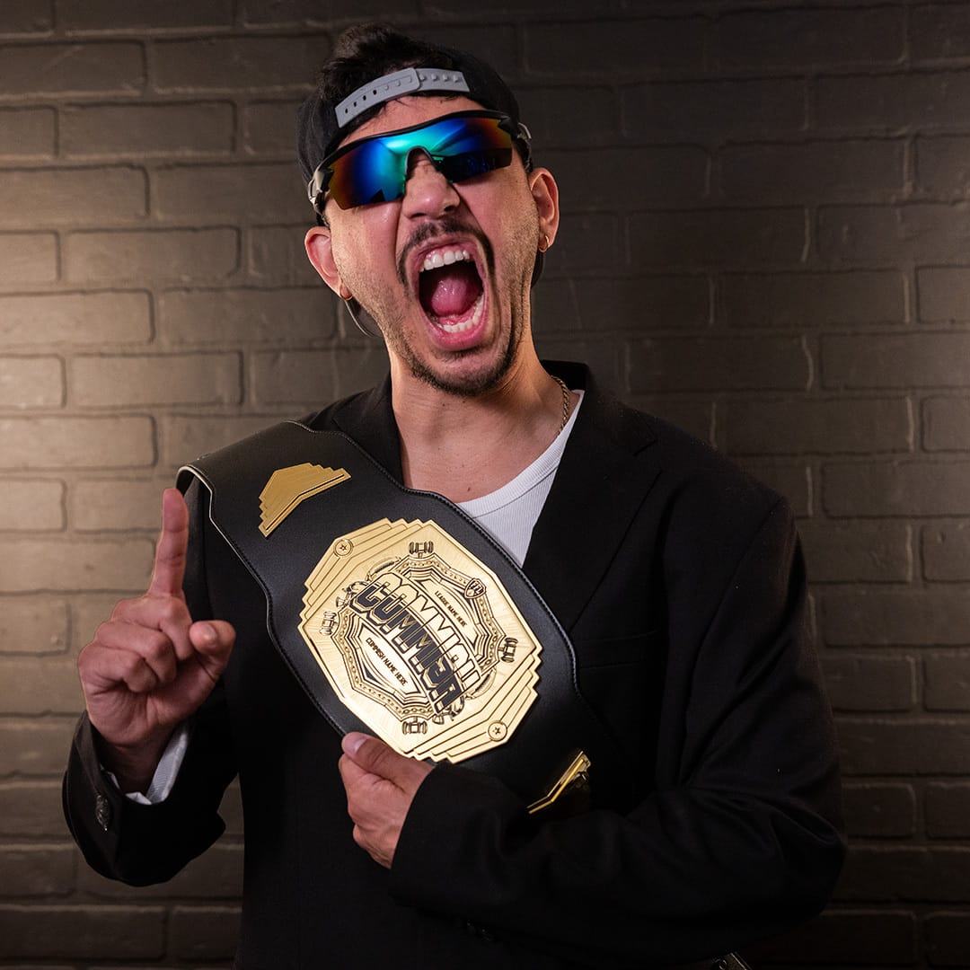 TrophySmack 2lb Commish Fantasy Football Custom Championship Belt