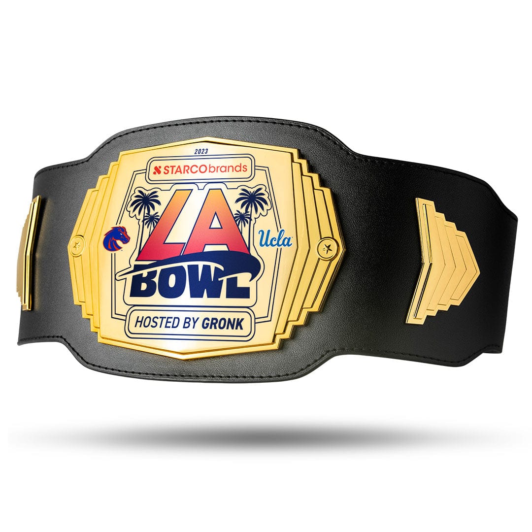 TrophySmack 2lb Replica LA Bowl Championship Belt - Collector Size Title Belt