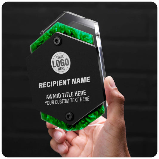 TrophySmack 6" Apex Custom Acrylic Award