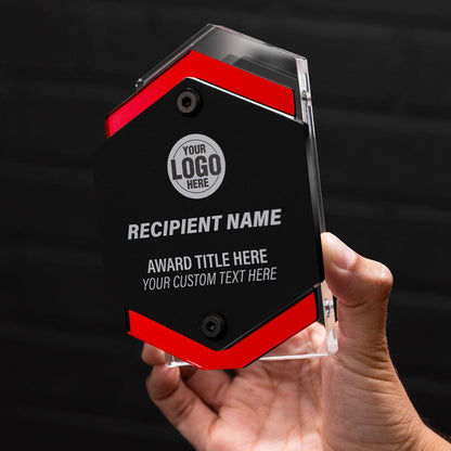 TrophySmack 6" Apex Custom Acrylic Award