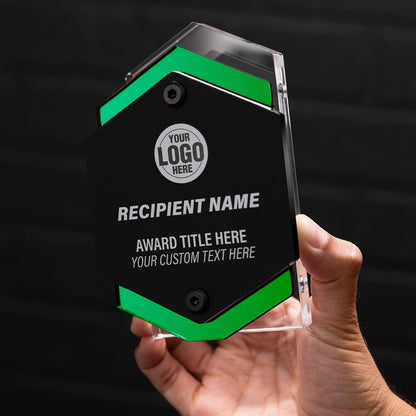 TrophySmack 6" Apex Custom Acrylic Award