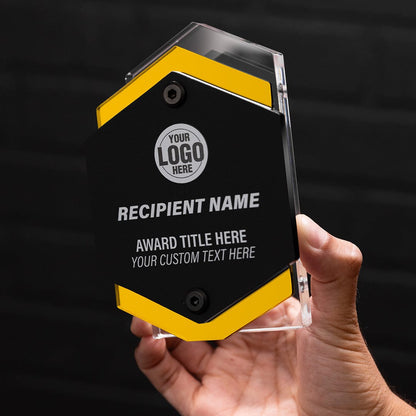 TrophySmack 6" Apex Custom Acrylic Award