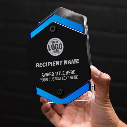 TrophySmack 6" Apex Custom Acrylic Award