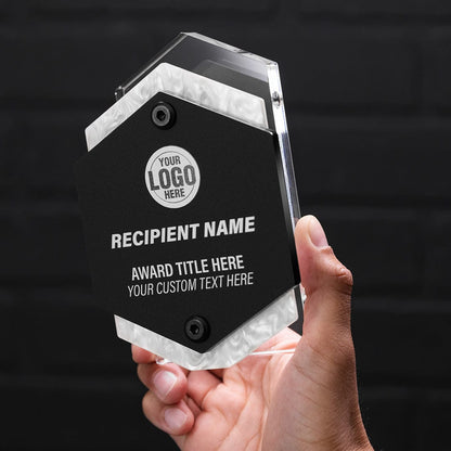 TrophySmack 6" Apex Custom Acrylic Award