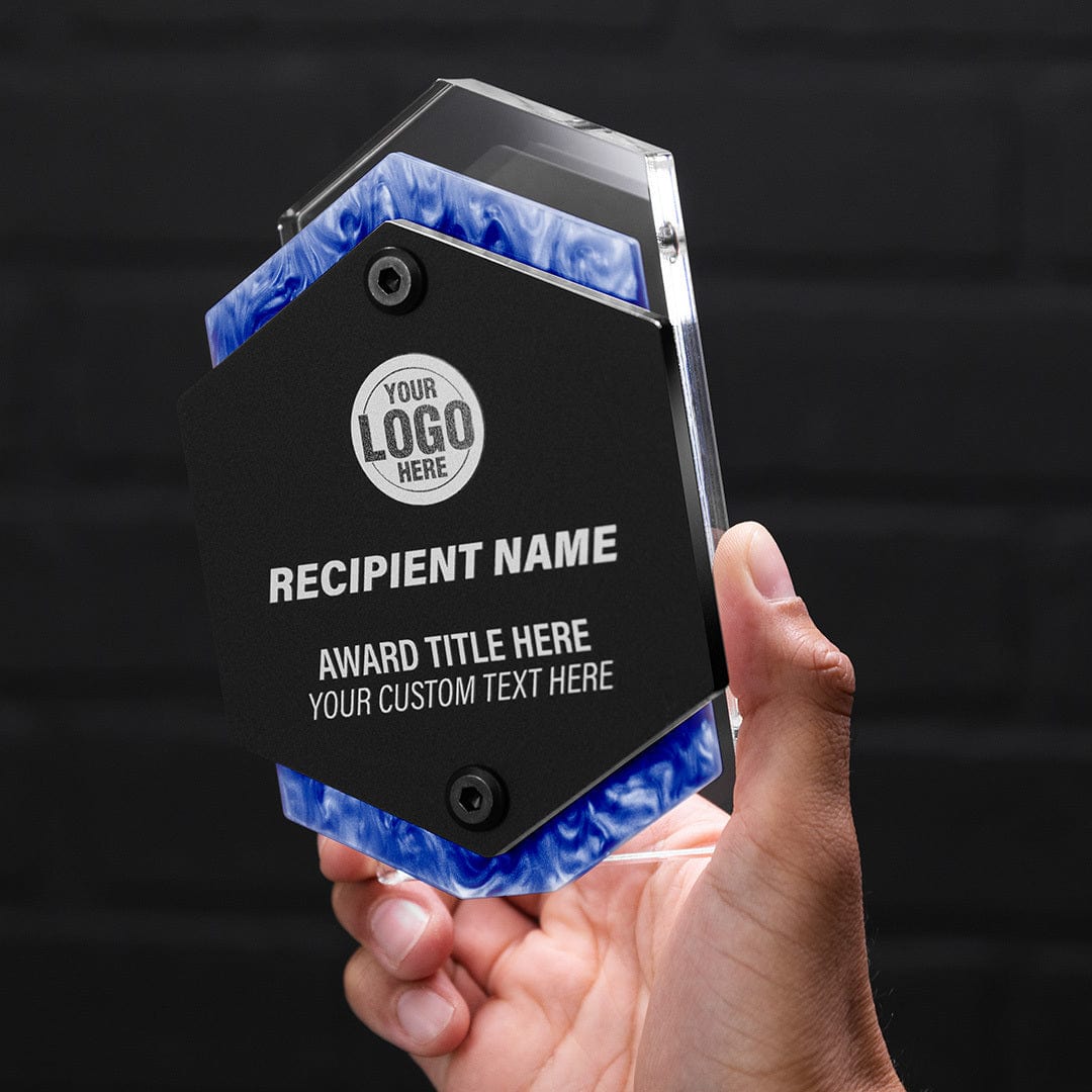 TrophySmack 6" Apex Custom Acrylic Award