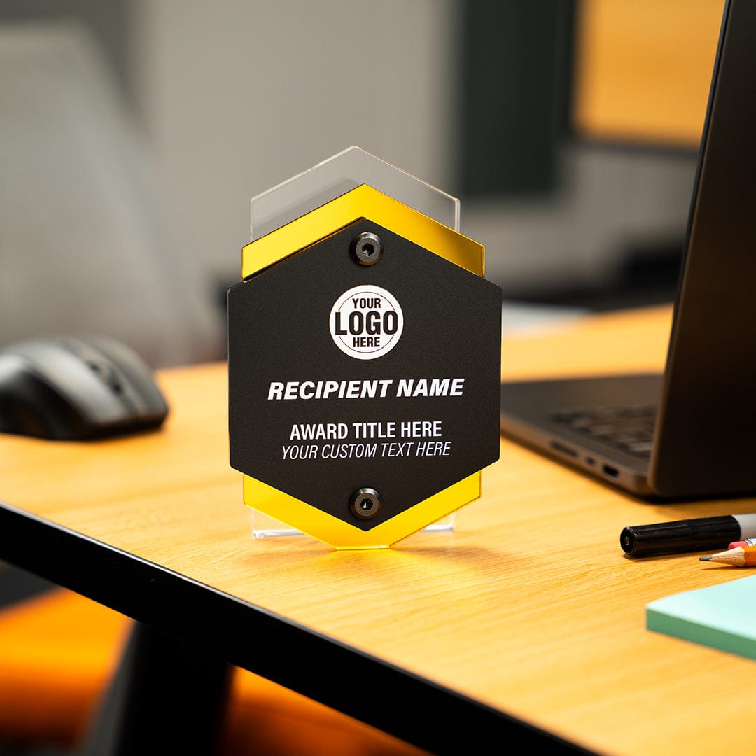 TrophySmack 6" Apex Custom Acrylic Award