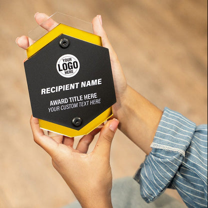 TrophySmack 6" Apex Custom Acrylic Award