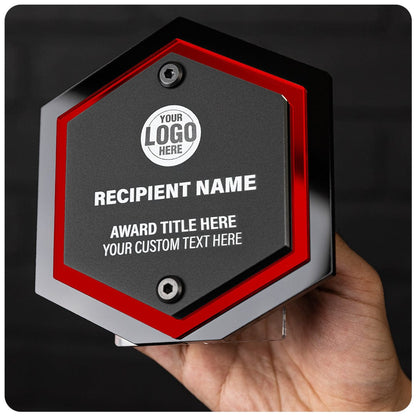 TrophySmack 6" Echo Custom Acrylic Award