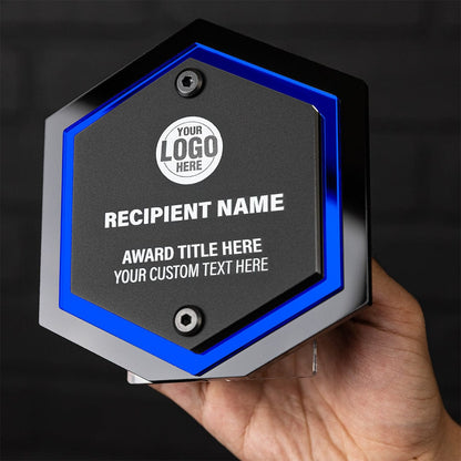 TrophySmack 6" Echo Custom Acrylic Award