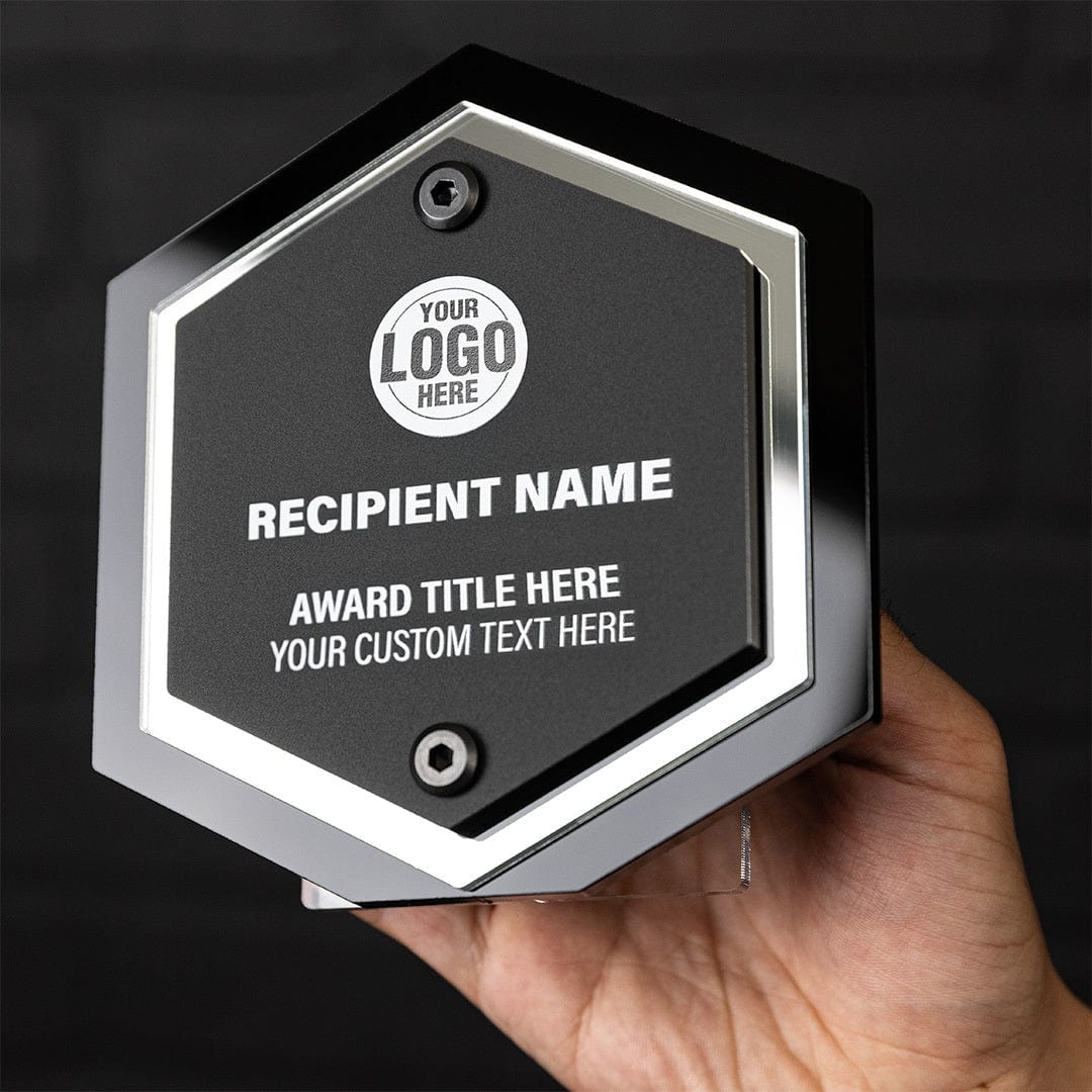 TrophySmack 6" Echo Custom Acrylic Award