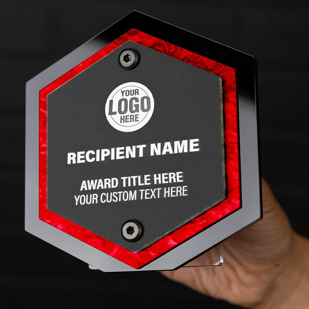 TrophySmack 6" Echo Custom Acrylic Award