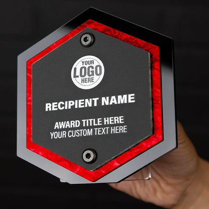 TrophySmack 6" Echo Custom Acrylic Award