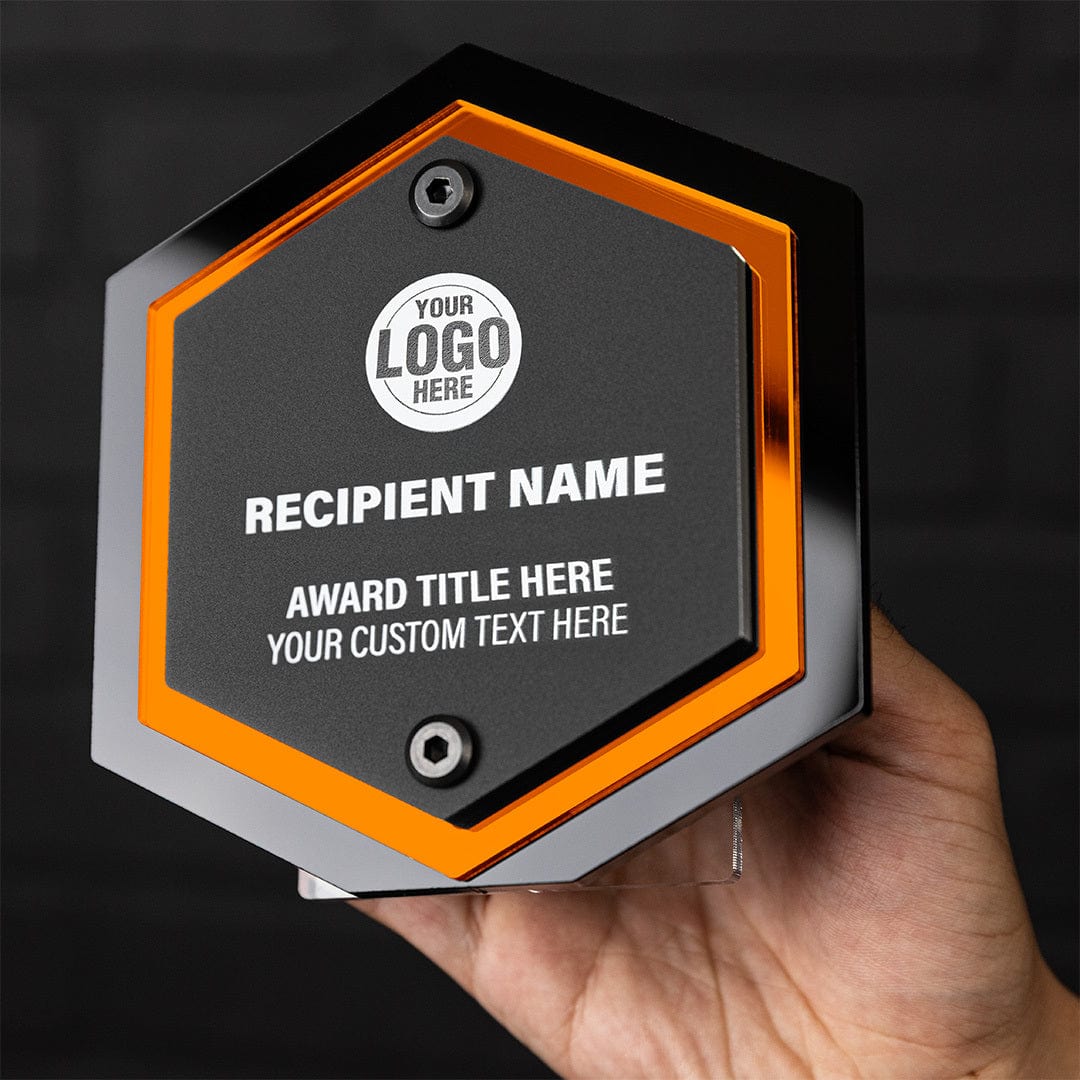 TrophySmack 6" Echo Custom Acrylic Award