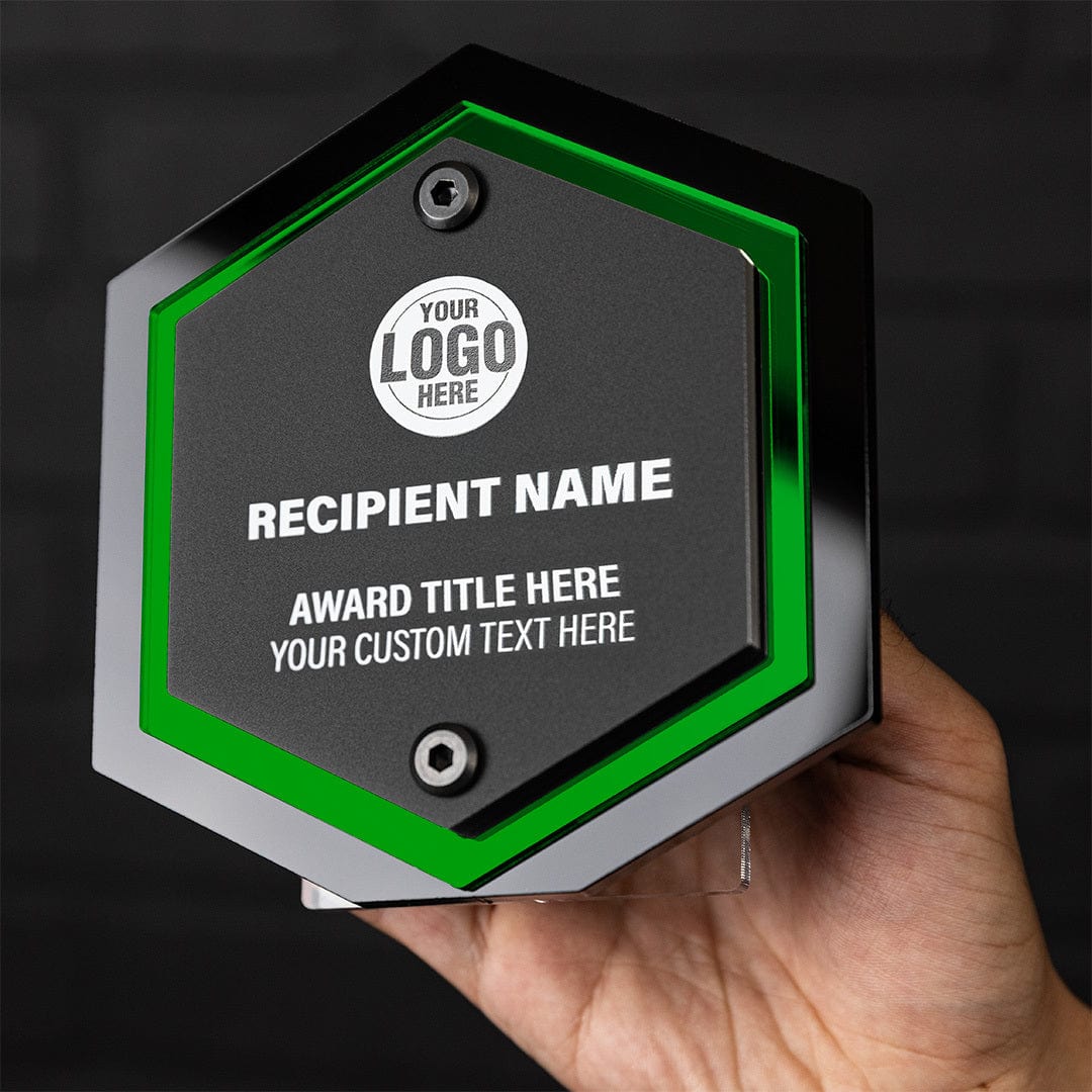 TrophySmack 6" Echo Custom Acrylic Award