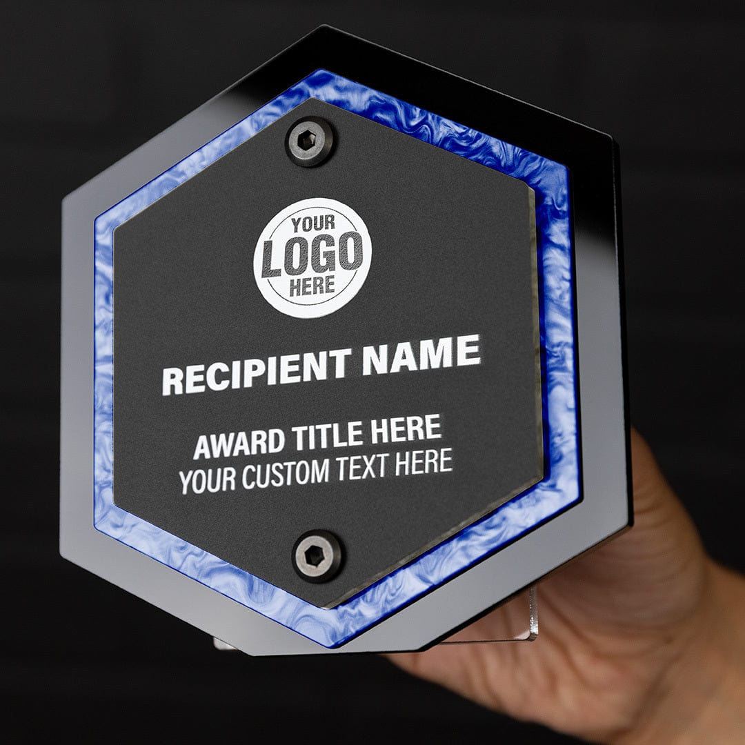 TrophySmack 6" Echo Custom Acrylic Award