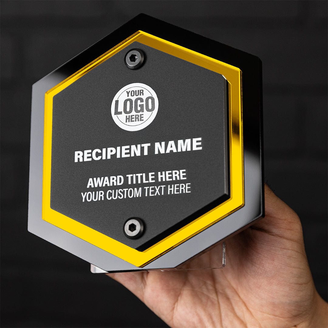 TrophySmack 6" Echo Custom Acrylic Award