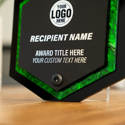 TrophySmack 6" Echo Custom Acrylic Award