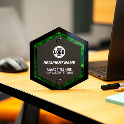 TrophySmack 6" Echo Custom Acrylic Award