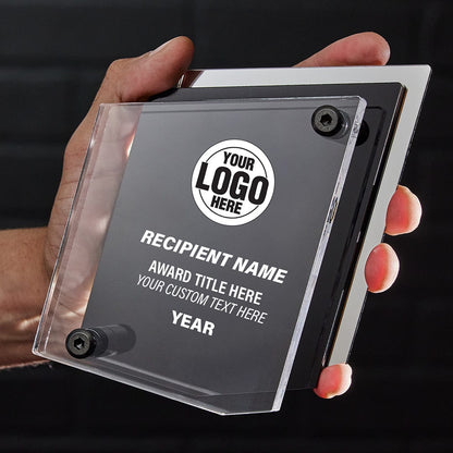 TrophySmack 6" Rise Custom Acrylic Award