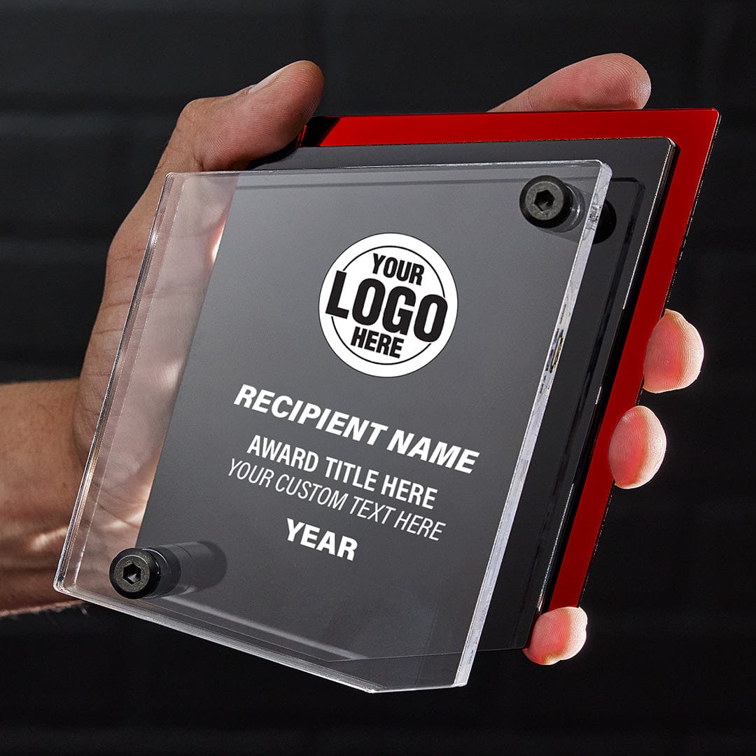 TrophySmack 6" Rise Custom Acrylic Award