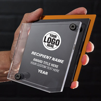 TrophySmack 6" Rise Custom Acrylic Award