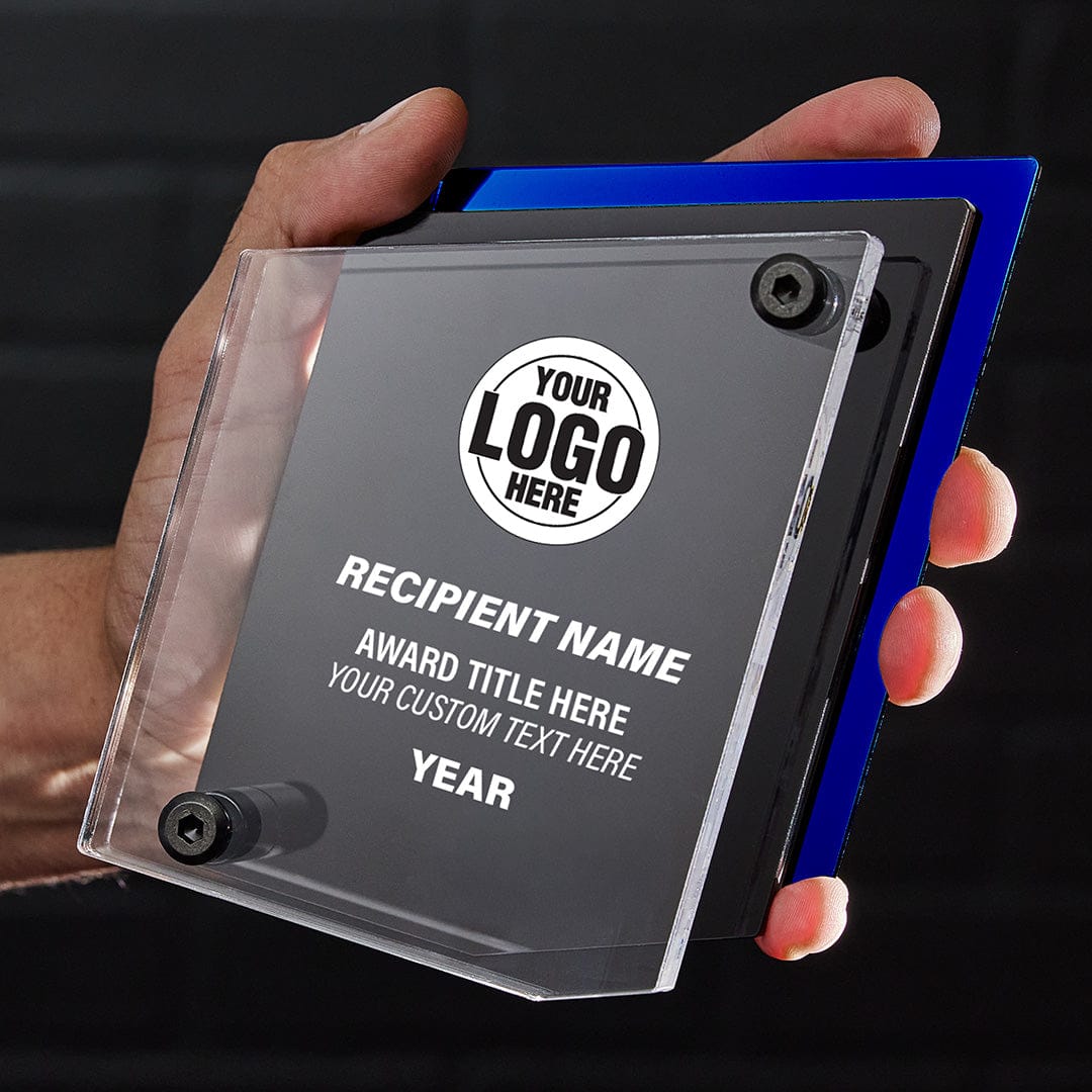 TrophySmack 6" Rise Custom Acrylic Award