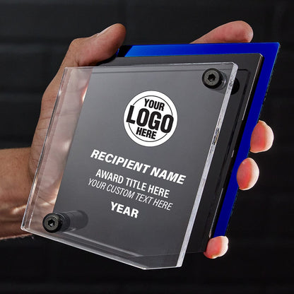 TrophySmack 6" Rise Custom Acrylic Award