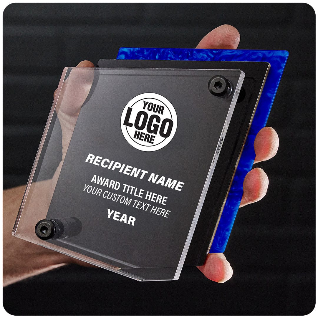 TrophySmack 6" Rise Custom Acrylic Award