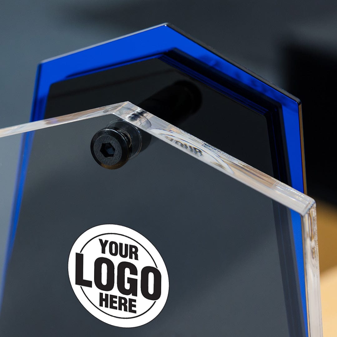 TrophySmack 7.5" Crest Custom Acrylic Award