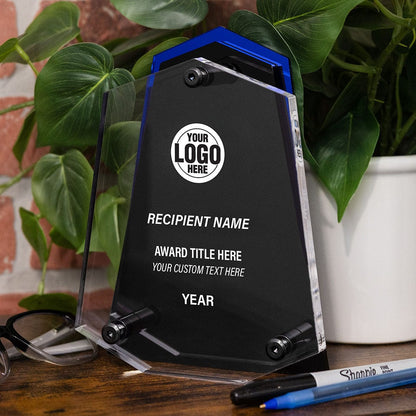 TrophySmack 7.5" Crest Custom Acrylic Award